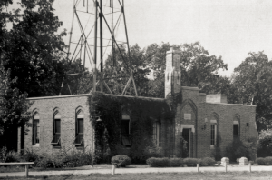 KFUO History --- The Original KFUO Radio Building on the Concordia Seminary grounds, Clayton, MO