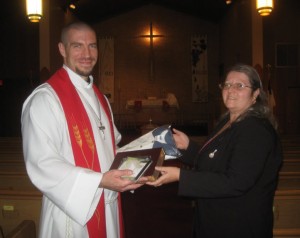 Pastor Appreciation Month Winner Nancy Rubano-Nord and her Pastor, Rev. Mark Femmel of Zion Lutheran Church in Maryland Heights, MO Pastor Appreciation Month Winner Nancy Rubano-Nord and her Pastor, Rev. Mark Femmel of Zion Lutheran Church in Maryland Heights, MO