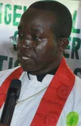 Rev. Amos Bolay, President of the Evangelical Lutheran Church in Liberia