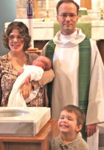 Rev. Dr. Christopher and Elizabeth Ahlman and their family