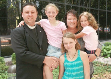 Rev. Thomas Chryst and his family.