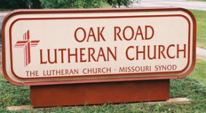 Oak Road Lutheran Church in Lilburn, Georgia with Rev. George Murdaugh