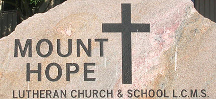 Mt. Hope Lutheran. School in Casper, Wyoming