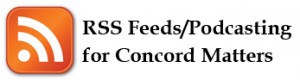 RSS Feed for Concord Matters