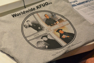 KFUO 90 Years of Broadcasting T-Shirt --- Backside