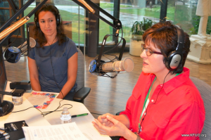 Thirza Sayers and Jennifer Blome on KFUO's Faith'n'Family