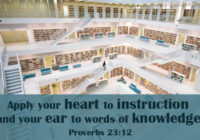 Proverbs 23:12