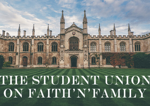 Student Union on Faith'n'Family