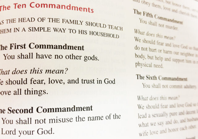 ten commandments