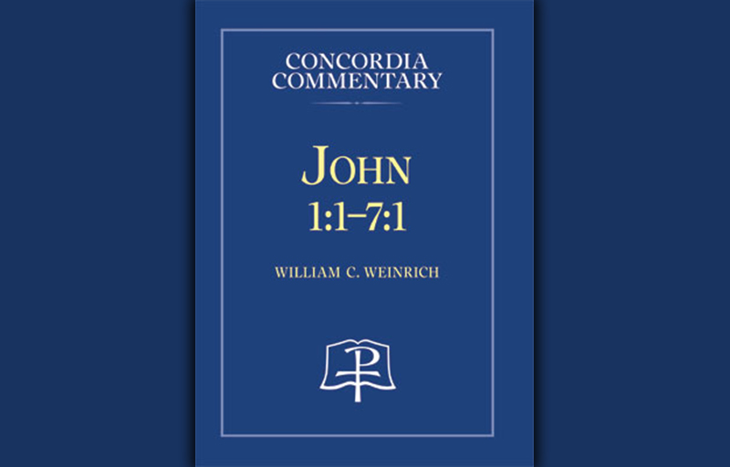 concordia commentary John 1