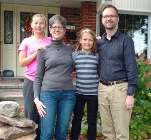 Rev. Charles and Deborah St-Onge and their children.  LCMS COMMUNICATIONS