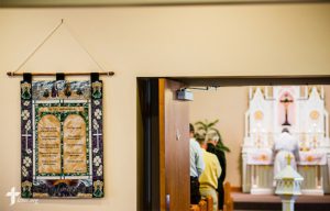 The Rev. Juan Luna leads worship at St. Paul Lutheran Church-Dewberry on Sunday, April 10, 2016, in Cross Plains, Ind. LCMS Communications/Erik M. Lunsford