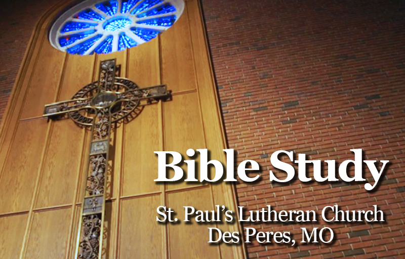 St. Paul's Des Peres Bible Study