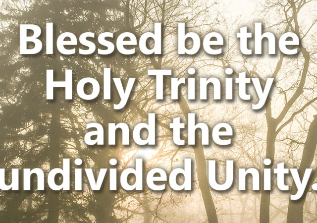 Trinity Sunday