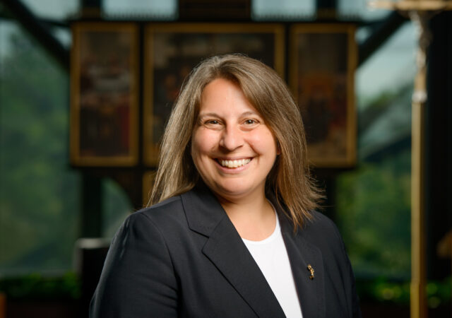 Portrait of Deaconess Kim Bueltmann at the International Center of The Lutheran ChurchMissouri Synod on Wednesday, July 12, 2017, in St. Louis. LCMS Communications/Erik M. Lunsford