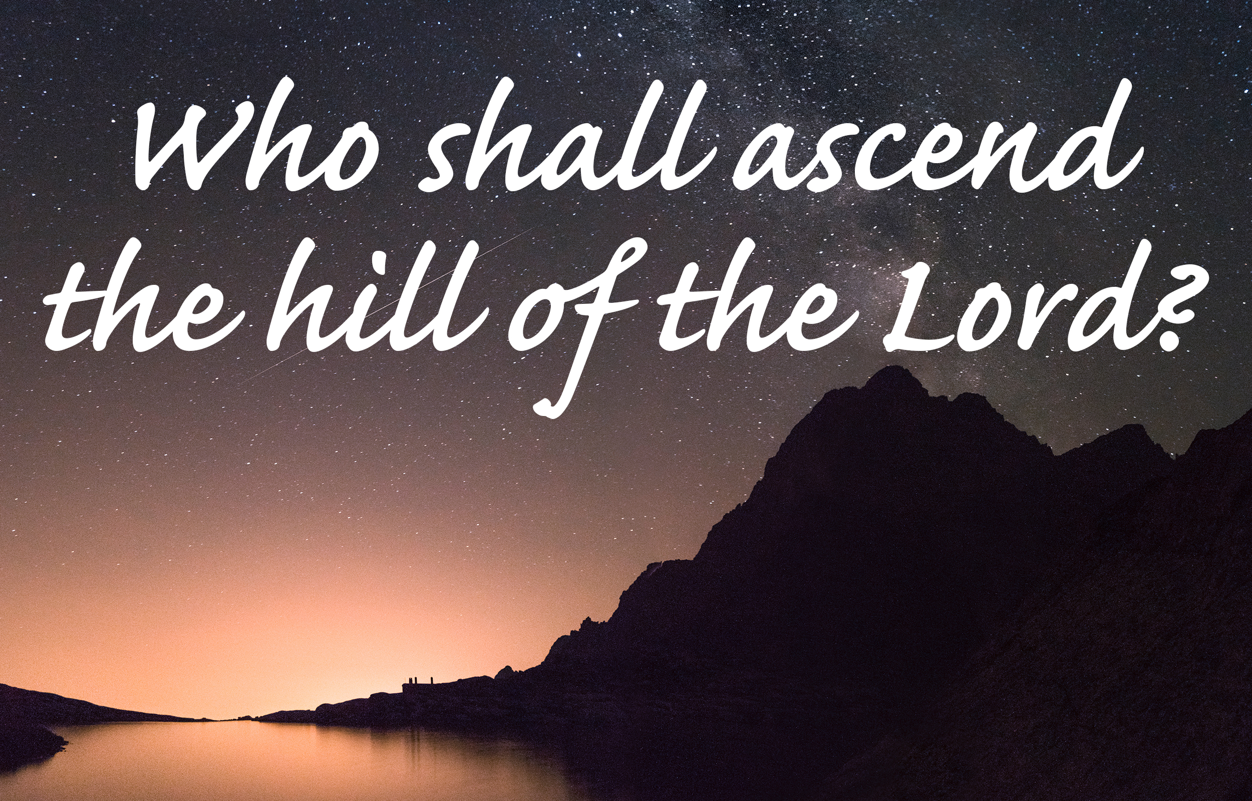 Psalm 24 Archives KFUO Radio