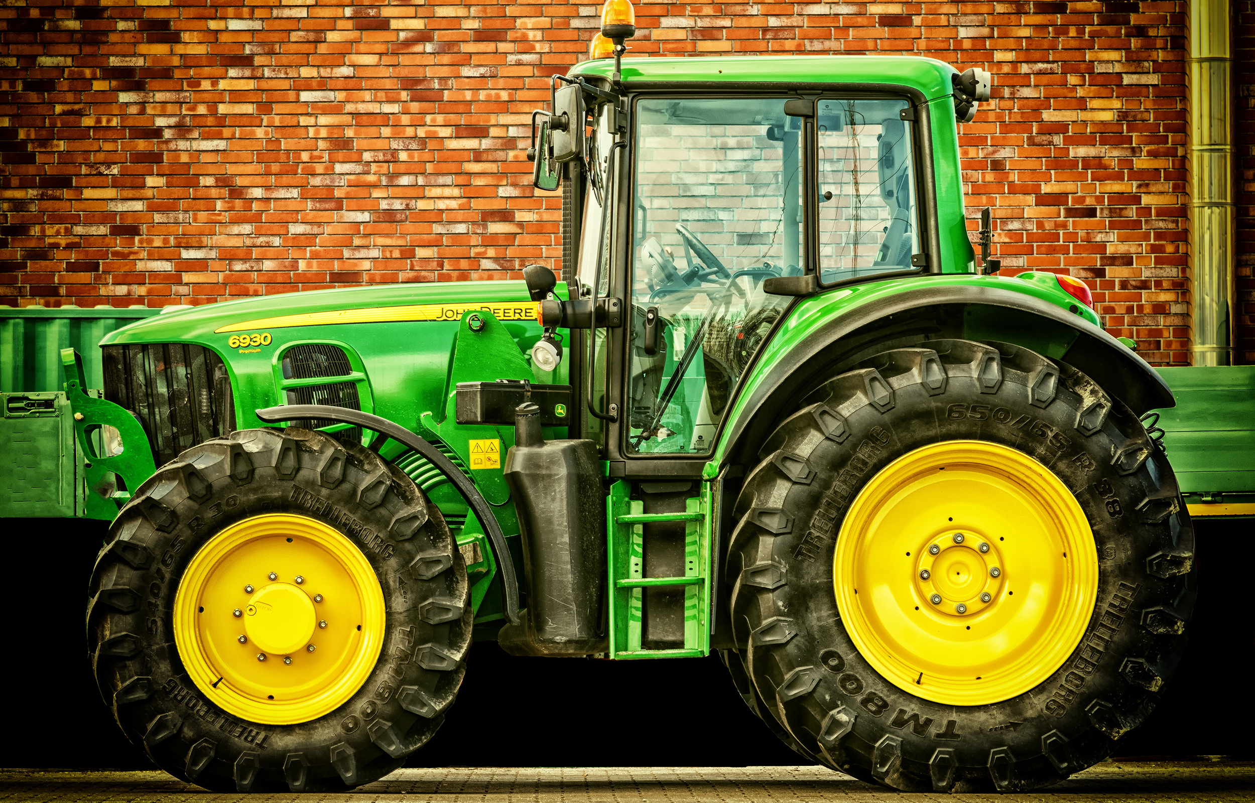 Drive Tractor To Church