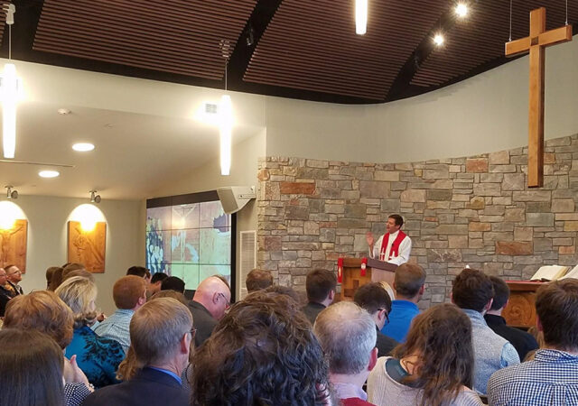 Reformation at University Lutheran Chapel in West Lafayette, Indiana, with Rev. Justin Herman.