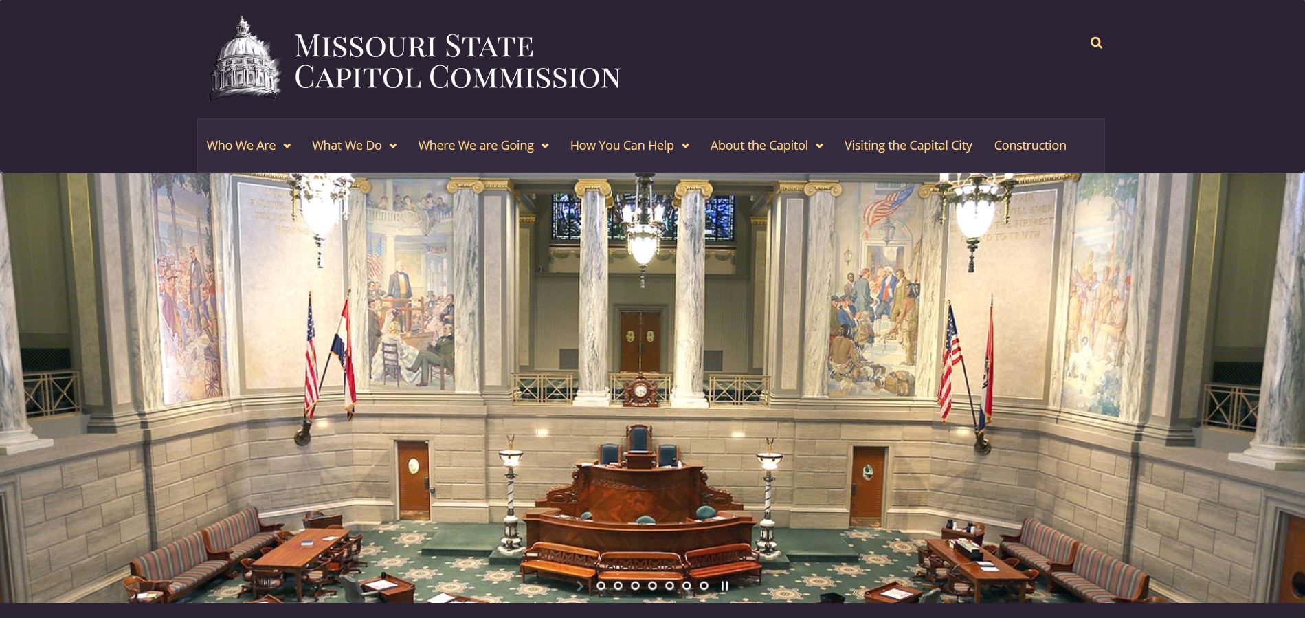 Visit the Missouri State Capitol Commission website to learn more about our state's capitol!