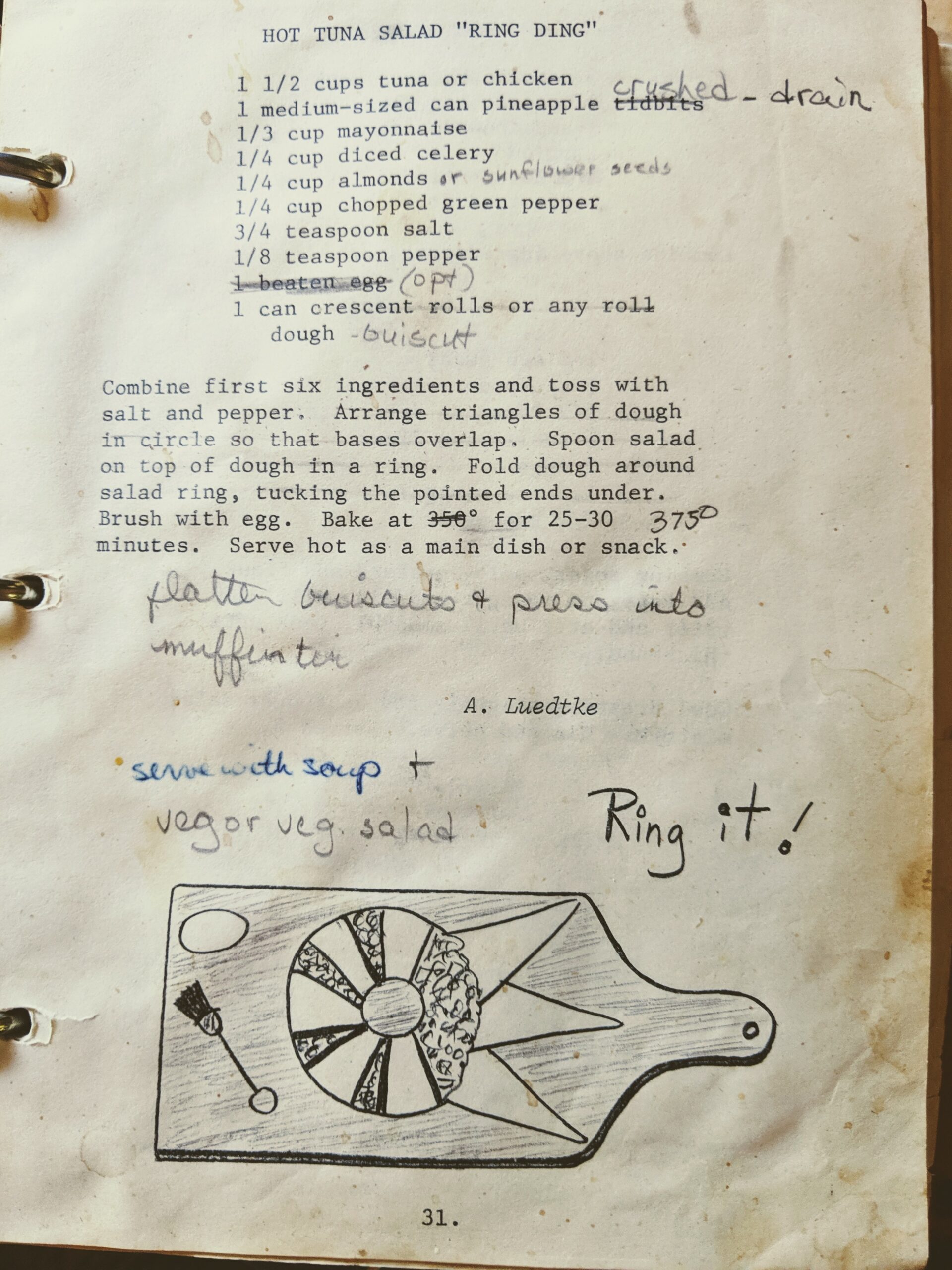 Tuna Ring Ding, courtesy of Erin Alter.