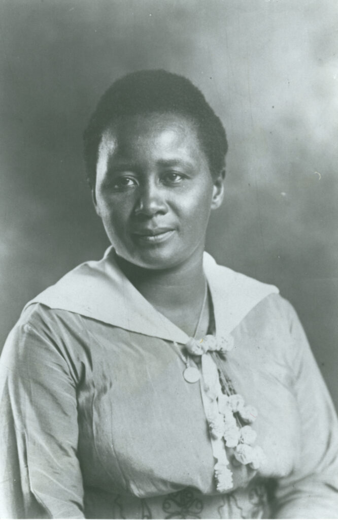 Dr. Rosa J. Young 1949 (Courtesy of the Concordia Historical Institute. See more photos at lcms.org/thefirstrosa)