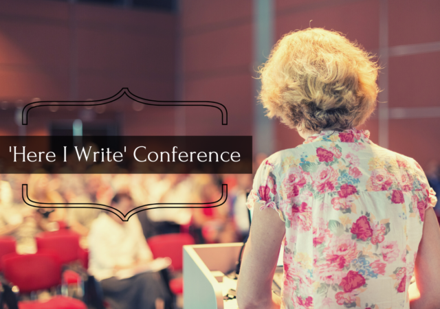 Here I Write Public Speaking