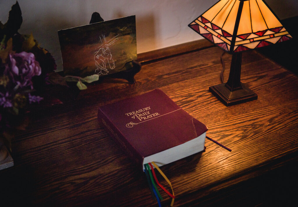 Our Treasury of Daily Prayer was like a COVID-19 lifeline to the Word of God.