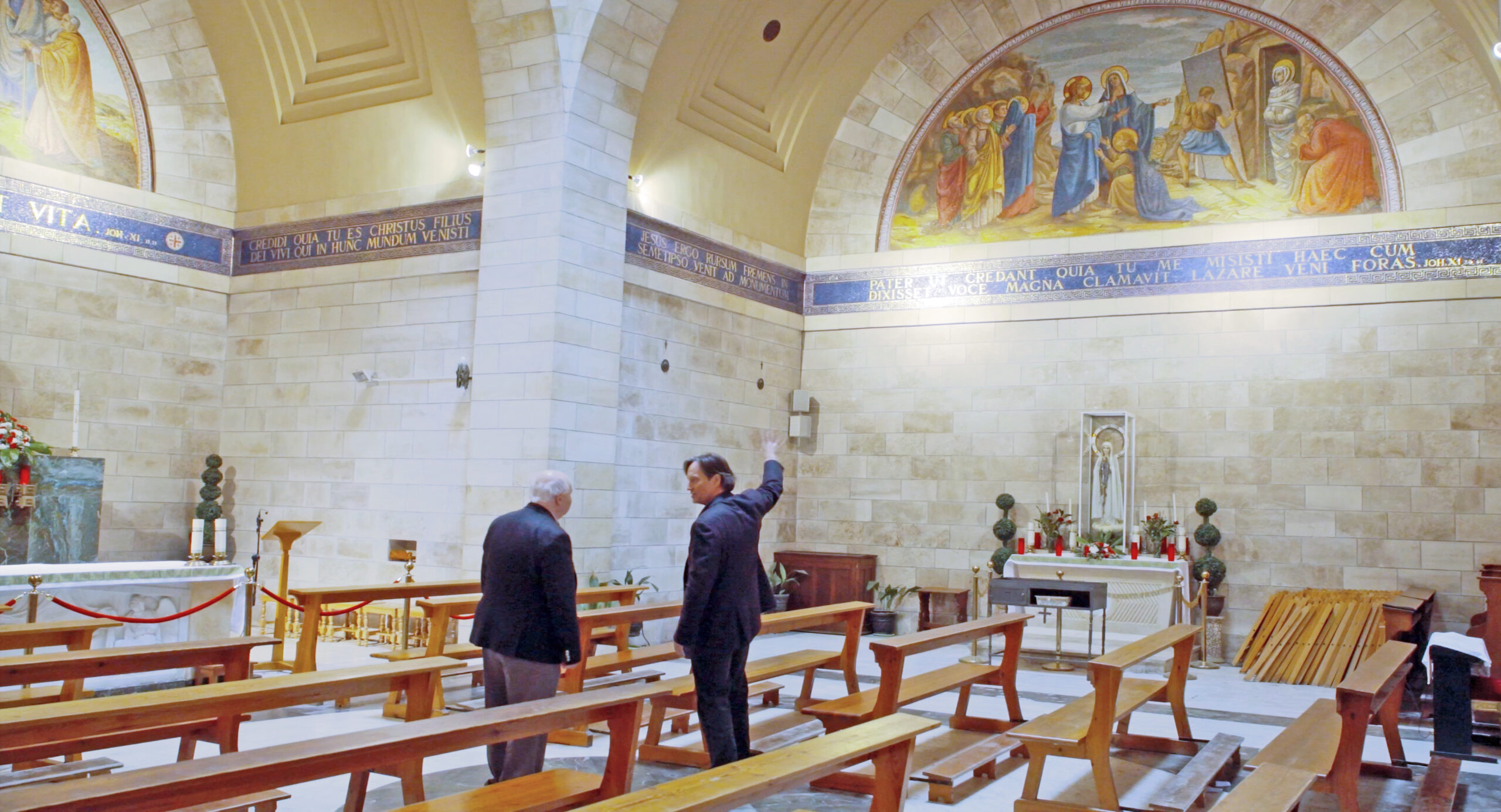 Sorbo _ Lennox in Church of St Lazarus