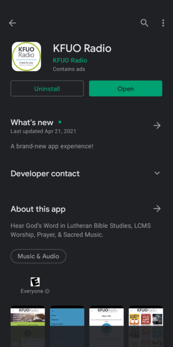 Google Play screenshot