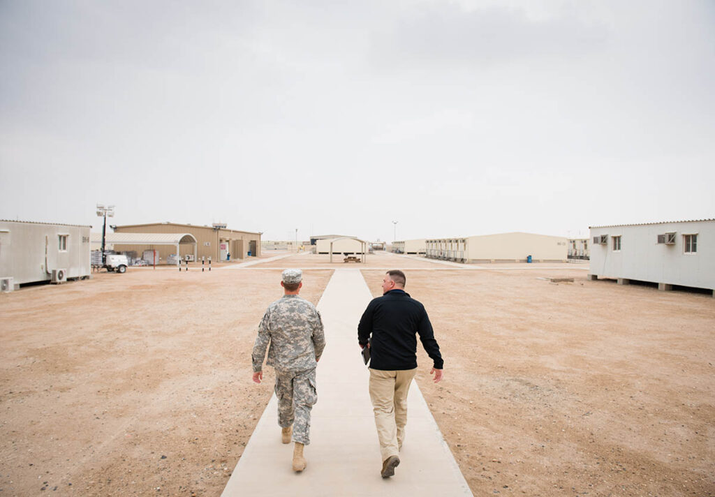 They say something always breaks in the first week of a spouse’s deployment. 