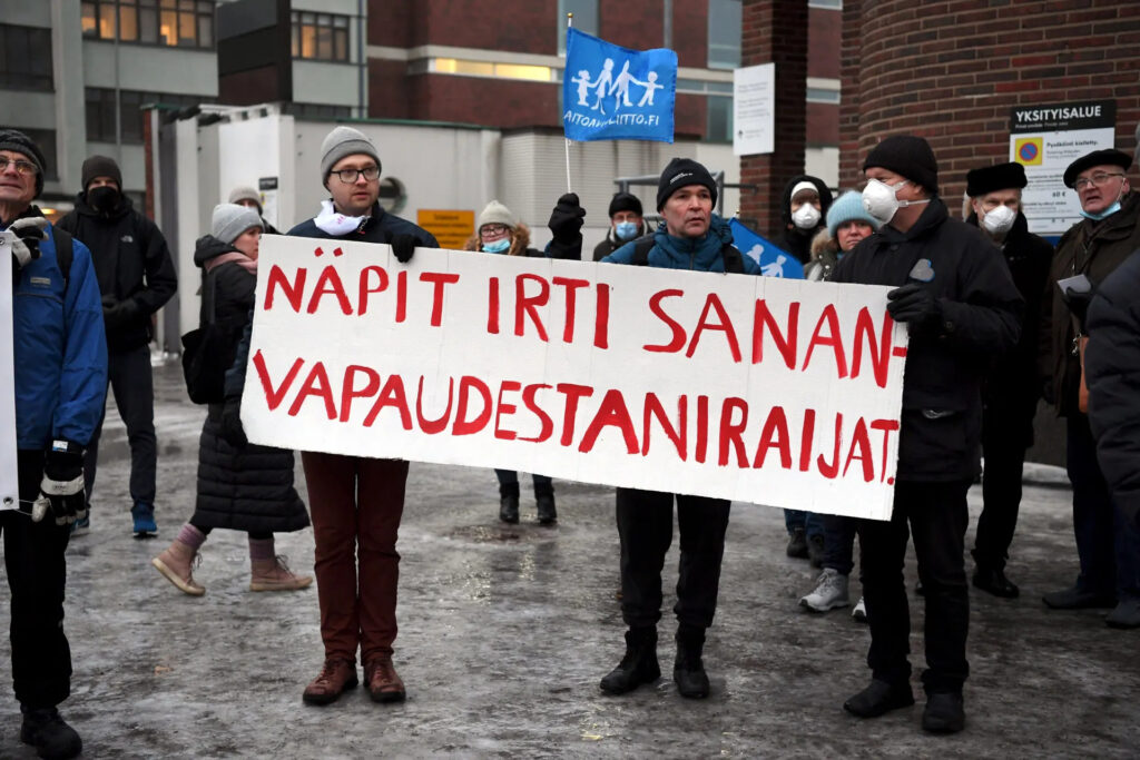 Protests in Finland 