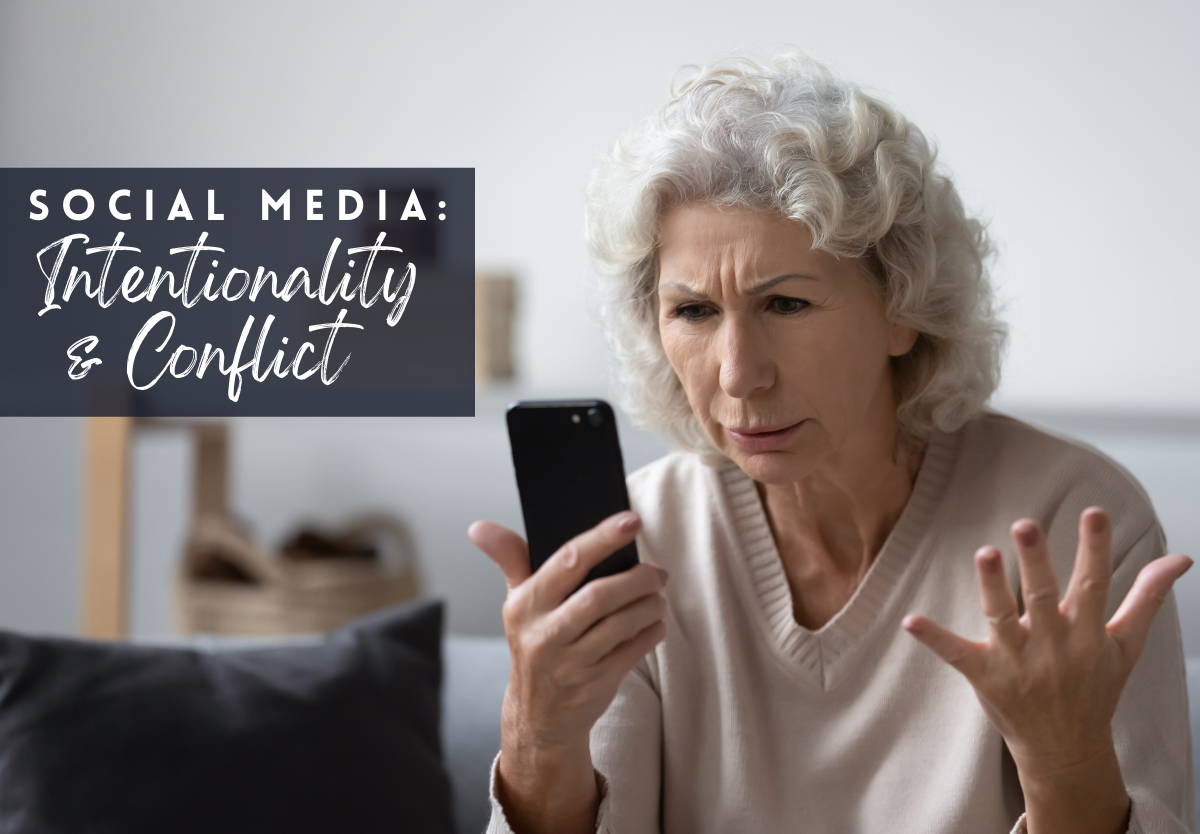 Social Media intentionality conflict
