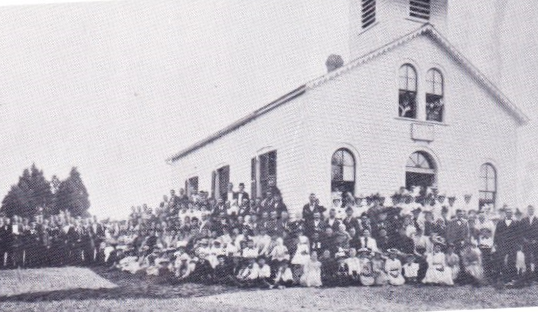 Church Members at the 50th anniversary in 1898.