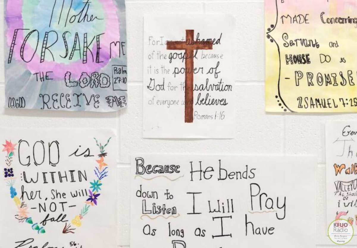 Drawings at Immanuel Lutheran Church, St. Charles, Mo., on Monday, June 4, 2018. LCMS Communications/Erik M. Lunsford