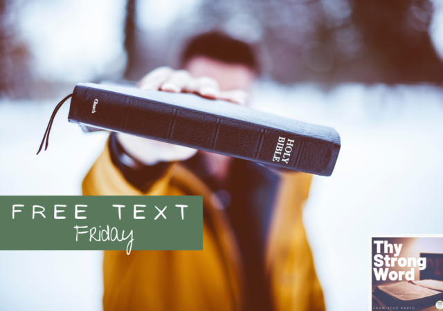 Free Text Friday