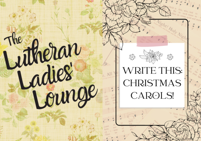 LLL - Write This Christmas Carols