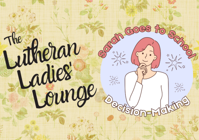 LLL - Decision Making Sarah Goes to School