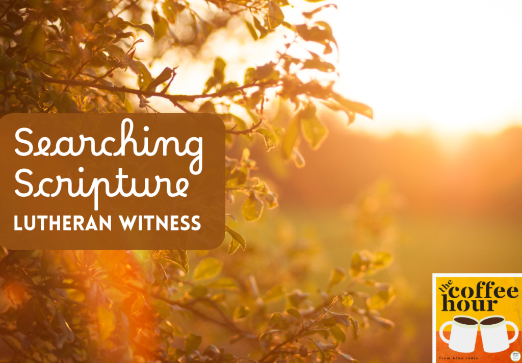 Rev. Carl Roth talks about the “Searching Scripture” feature in the November 2025 issue of the Lutheran Witness.