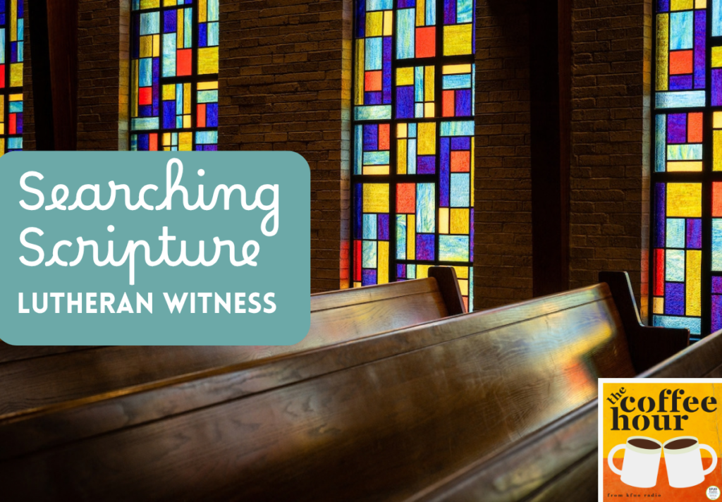 Rev. Carl Roth talks about the “Searching Scripture” feature in the October 2026 issue of the Lutheran Witness.